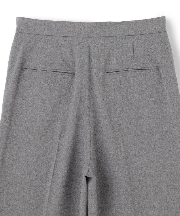 BEIGE， 【セットアップ対応・洗える】ZEPHYR / ウールライクハーフパンツ Top Gray