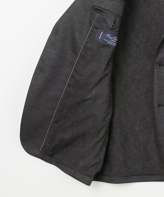 JOSEPH ABBOUD 【尾州産素材/ウールジャージー】T/W モクロディ ジャケット グレー系