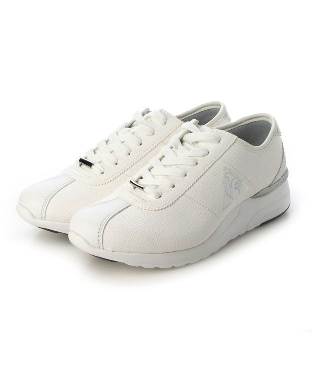 Riz raffinee <Riz raffinee>【le coq sportif×Riz raffinee】厚底スニーカー ホワイトビ―