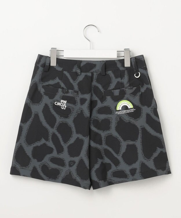 PW CIRCULUS 【WOMEN】ジラフ柄キュロット ゴルフウェア レディース ブラック系5