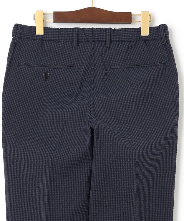 J.PRESS MEN トラベラーズシアサッカー スラックス ネイビー系3