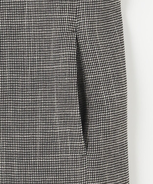 自由区 L 【洗える】ライトカラミミドル丈 ジレ モノトーン