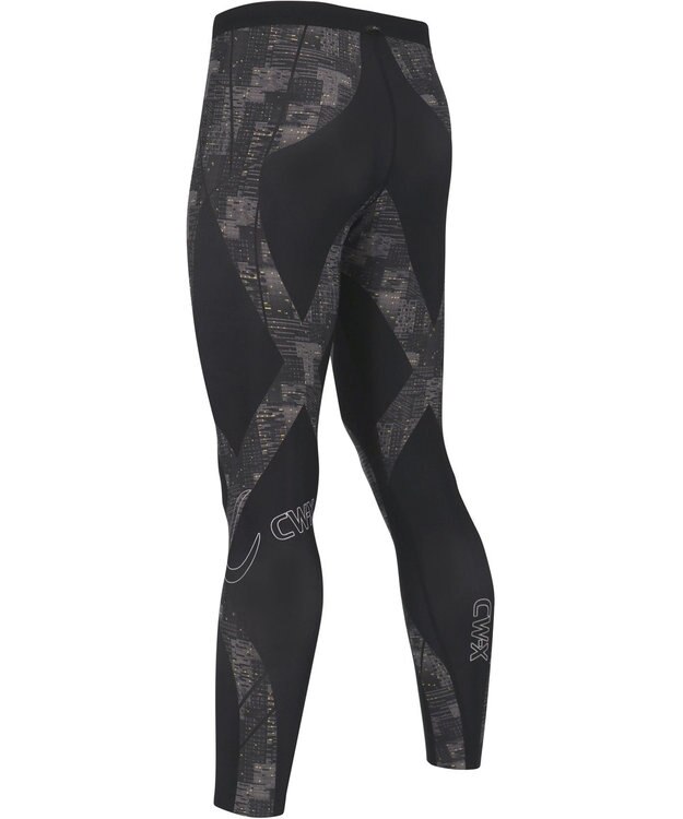 CW-X 【MEN】 スポーツタイツ 下半身フルサポート ジェネレーターモデル2.0 吸汗速乾 抗菌防臭 HZO699 /ワコール シルバーグレー