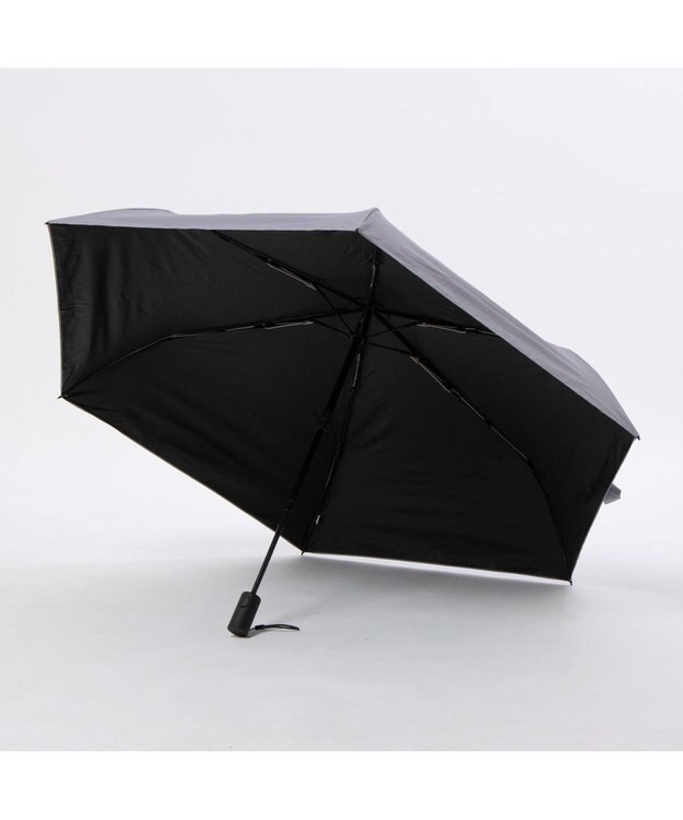 UNBILLION カシュネ cachenez /【晴雨兼用　日傘　UVカット率・遮光率100％生地使用 】PUリップストップ軽量自動開閉折りたたみ傘 パープル