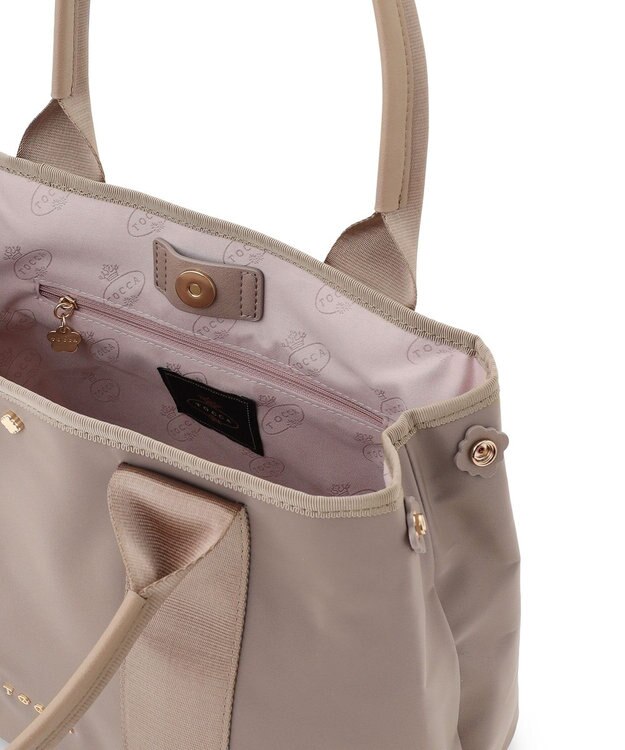 TOCCA 【八木アリサさん着用】【A4サイズ対応】IRENE 2WAY NYLONBAG ナイロンバッグ ベージュ系