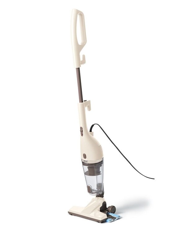 YAMATO テーブル＆キッチン 【TWINBIRD】ワイパースティック型クリーナー フキトリッシュα  アイボリー  TC-5165VO アイボリー