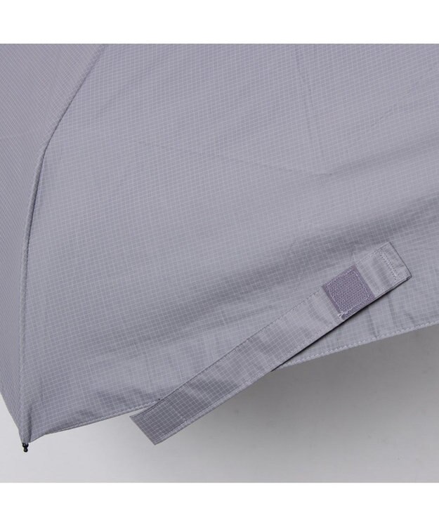 UNBILLION カシュネ cachenez /【晴雨兼用　日傘　UVカット率・遮光率100％生地使用 】PUリップストップ軽量自動開閉折りたたみ傘 パープル