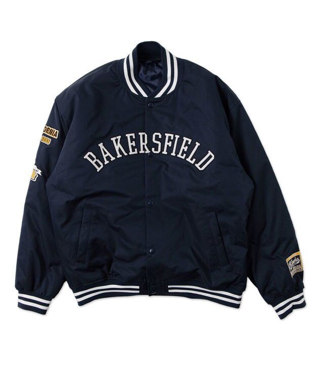 WEGO パテッドワッペンスタジャン ネイビー