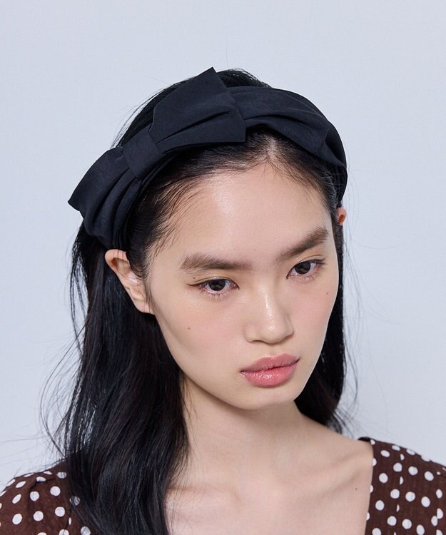TOCCA RIBBON KNOT 2WAY SUNVISOR サンバイザー＆カチューシャ ブラック系