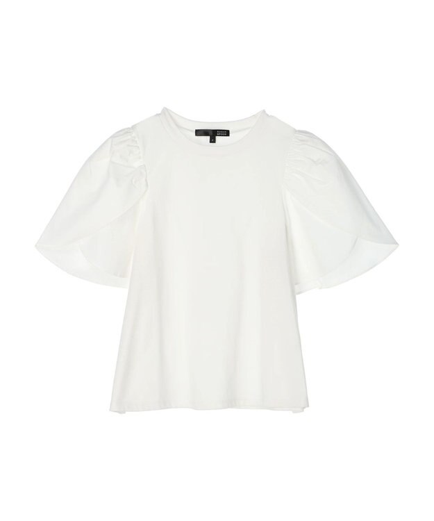 Green Parks ・ＳＵＧＡＲ　ＳＰＯＯＮ　チューリップスリーブＴＥＥ Off White