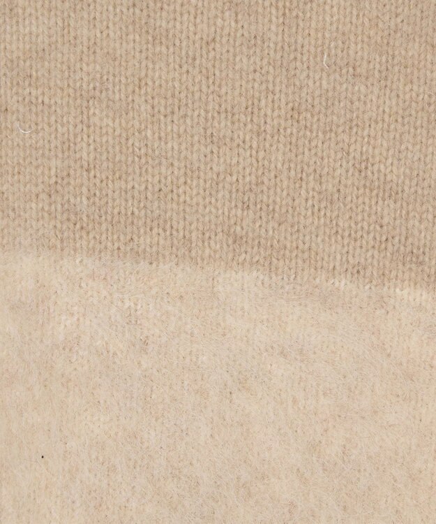 JOSEPH ブラッシュドストライプニット Powder