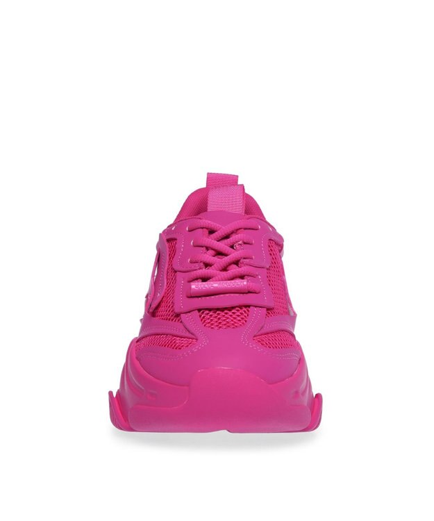 STEVE MADDEN POSSESSION ボリュームソールスニーカー フューシャ