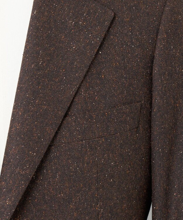 GOTAIRIKU 【MARLANE/マルラーネ】ウールシルク ホームスパン スーツ（ブラウン） ダークブラウン系8
