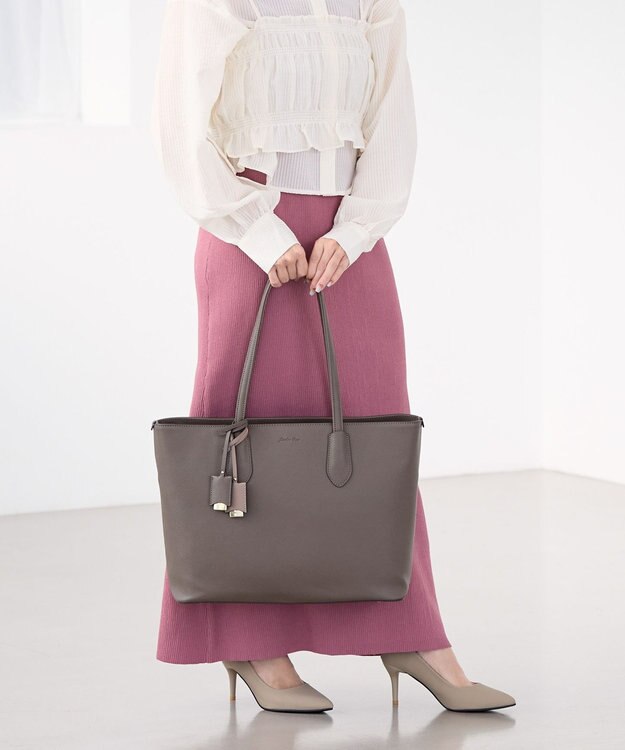 ACE BAGS & LUGGAGE Jewelna Rose リタ・トートバッグ A4サイズ 16146 ジュエルナローズ チャコール