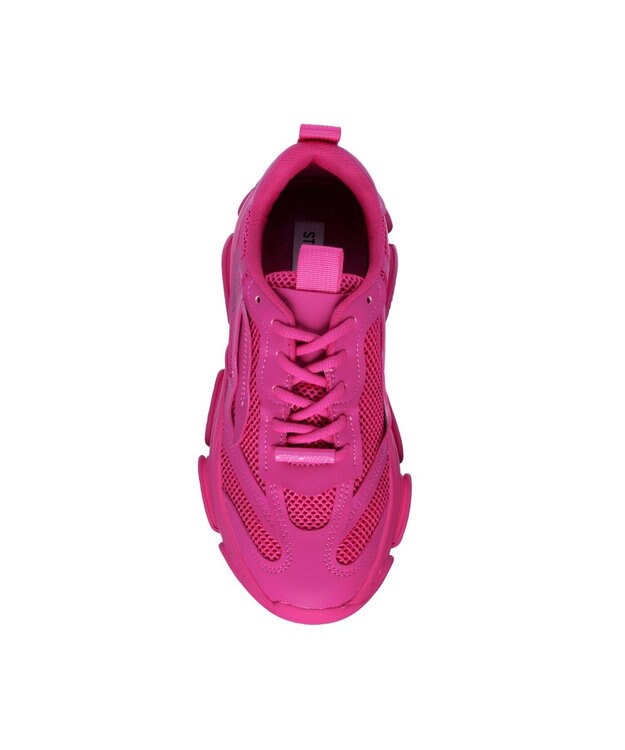 STEVE MADDEN POSSESSION ボリュームソールスニーカー フューシャ