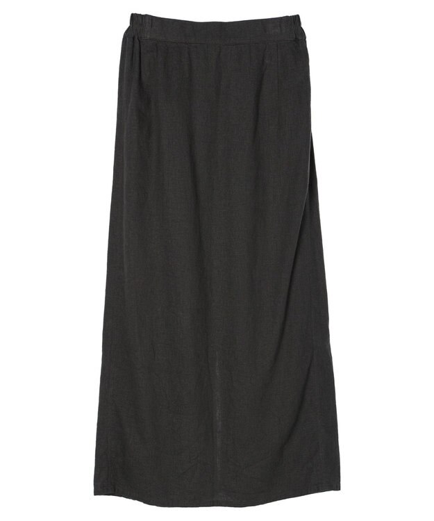 CRAFT STANDARD BOUTIQUE 【キナリノ別注】リネンレーヨンスカート Charcoal Gray