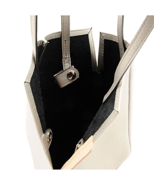 MioFIRANO CO-01 truss_hand bag ハンドバッグ 本革　MIOF. ミオフ SILVER