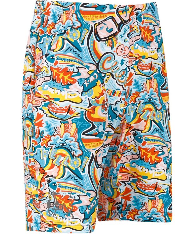 CW-X 【MEN】 CW-X 【CHUMS (チャムス)コラボ】 メンズボトムス ハーフパンツ はっ水(本体) UVカット率90％以上（本体） ひざ上丈 メンズ LNO520 /ワコール ターコイズ