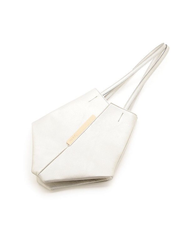 MioFIRANO CO-01 truss_hand bag ハンドバッグ 本革　MIOF. ミオフ SILVER