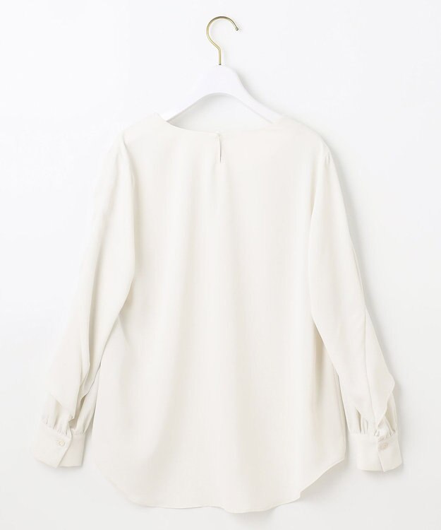 ANY SIS S 【全方位 好印象】フェミニンブラウス×ビットタイトスカート セット ブラック