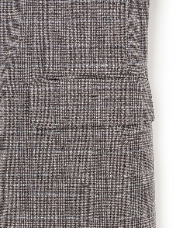 J.PRESS MEN 【NEW STAGE】 KASURI DYEING チェック ジャケット ブラウン系3