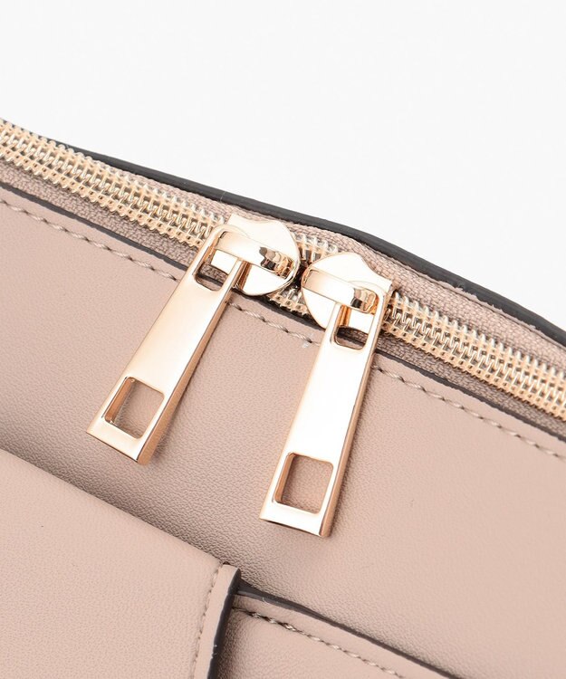 LA BAGAGERIE 【maison vert】【多収納】リボンショルダー ベージュ