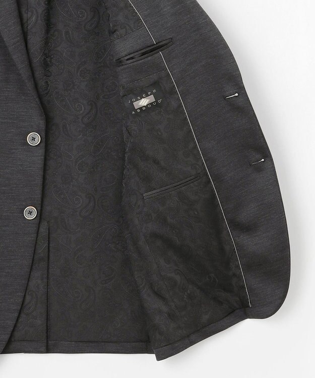 JOSEPH ABBOUD 【尾州産素材/ウールジャージー】T/W モクロディ ジャケット グレー系