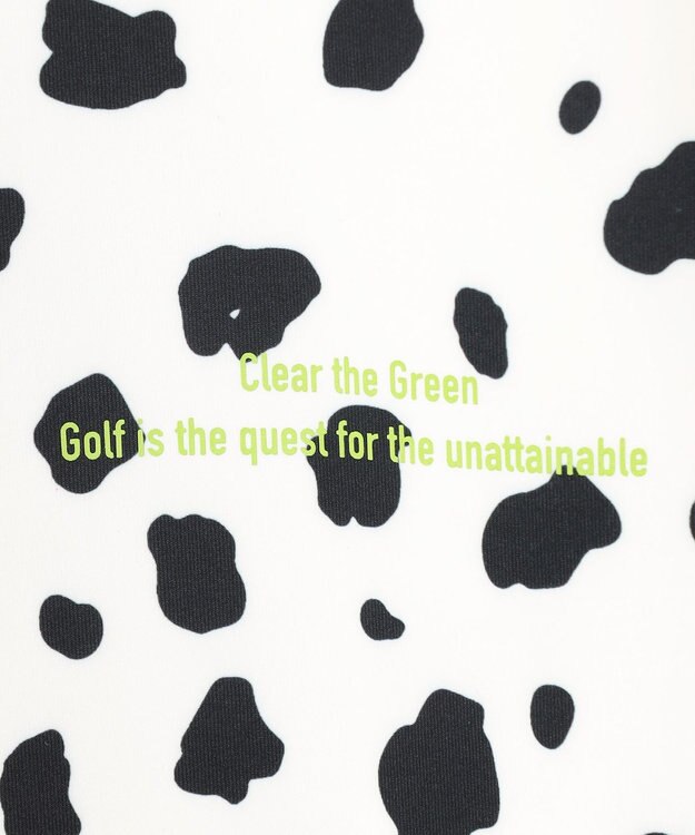 PW CIRCULUS 【MEN】スノーレオパード柄裏フリースモックネックT ホワイト系5