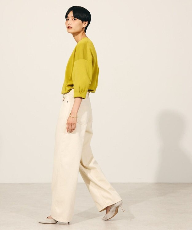 AMERICAN HOLIC ワイドデニム Beige