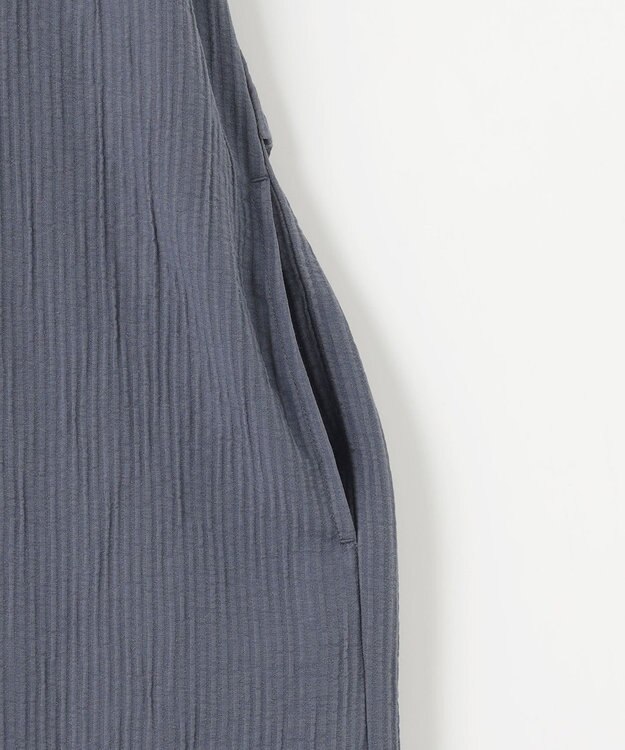 23区 【SLOW/一部店舗限定】ナチュラルピケワッシャー ワンピース ダルブルー系