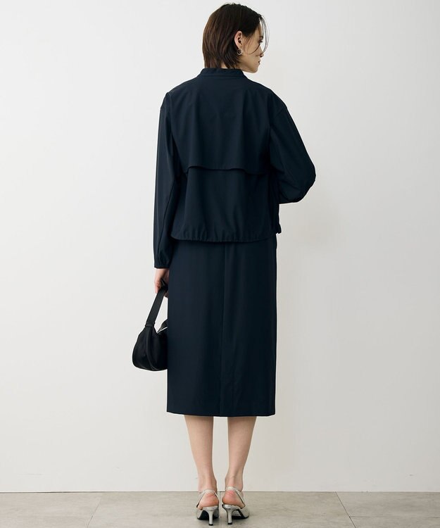 ICB L 【先行予約】 アトラストリコット ナロースカート ネイビー