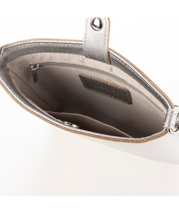 UNBILLION ペルケ perche / カラーチェーン2wayミニショルダー シルバー