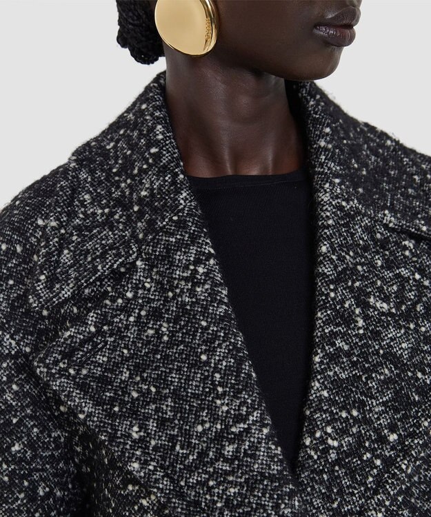 JOSEPH ドニゴール　ショートコート Black