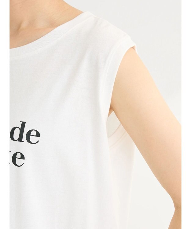 Green Parks ＳＥＴ２点　メッシュ＋ノースリーブロゴプルオーバー Green