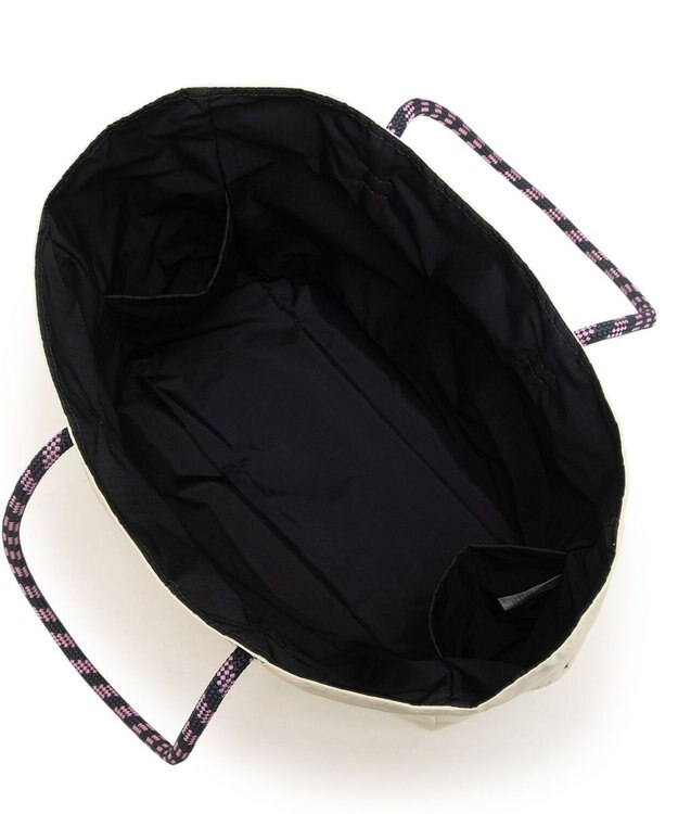 LeSportsac LARGE 2 WAY TOTE/2ウェイビスケットベージュ/ディープシー 2ウェイビスケットベージュ/ディープシー