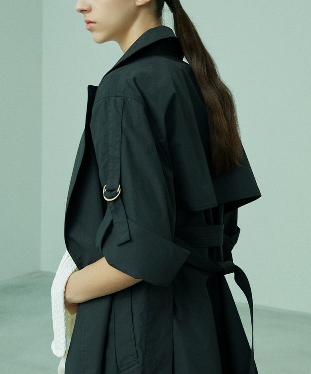 BEIGE， ORCHID / ロングコート Black