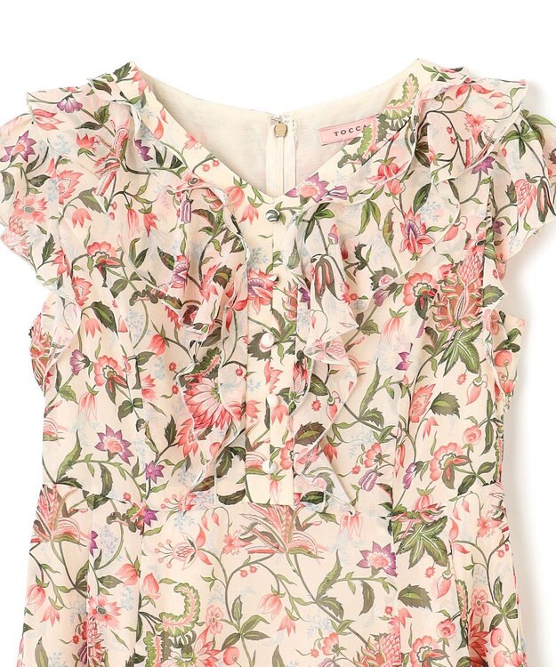 TOCCA 【洗える・消臭】CHARM FIELD ドレス アイボリー系5