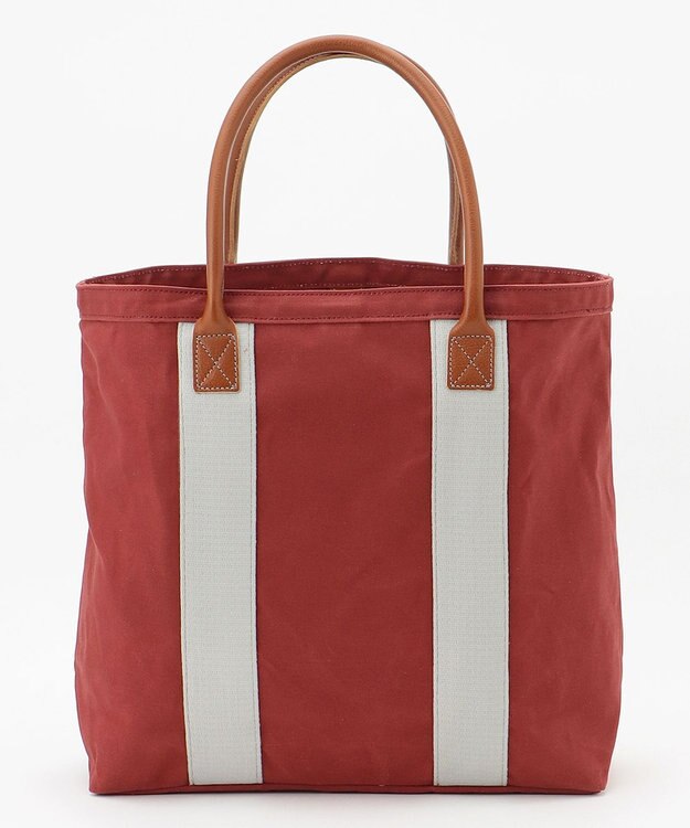 UNBILLION Otias 9号キャンバスパラフィン加工トート レッド