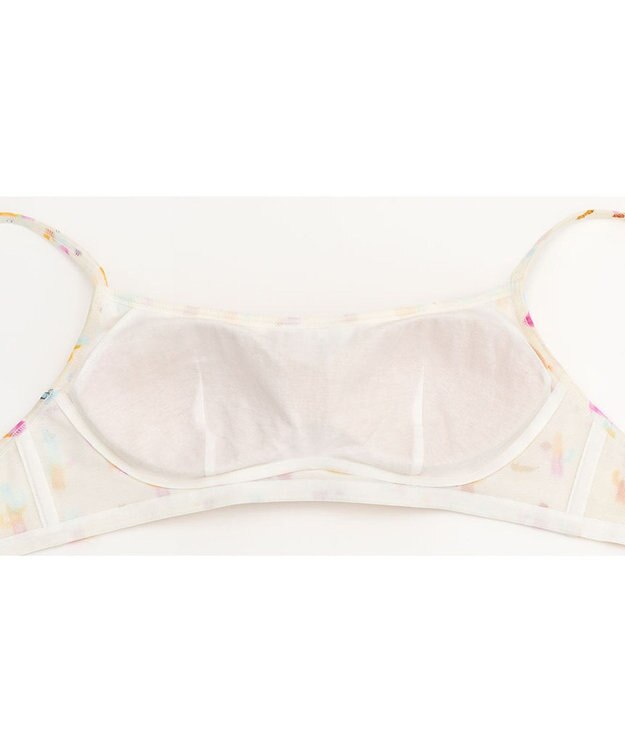 tsumori chisato SLEEP ノンワイヤーブラ　パッドつき　綿混　伸縮性がよい　ペアショーツあり　/ワコール　UBX552 アイボリー