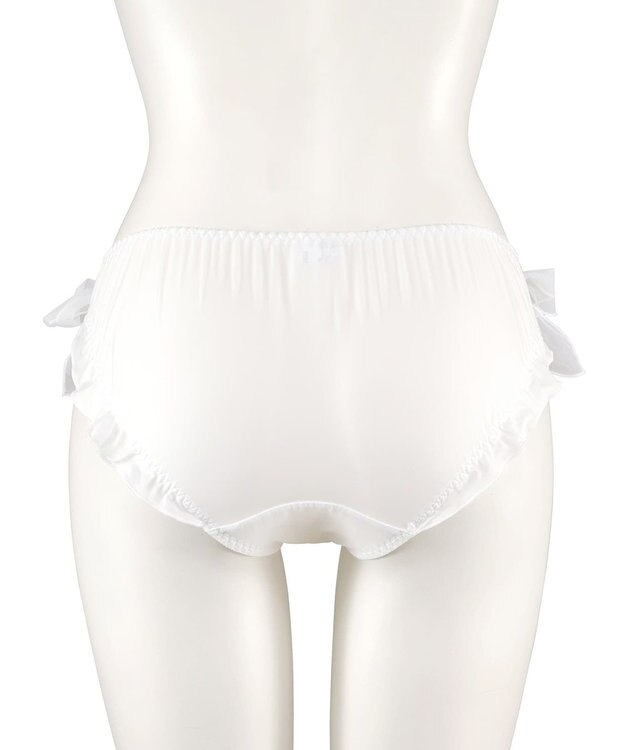 San-ai Resort（三愛水着楽園） 【SALE】エレガントコレクション【2505】デザインヒモショーツ ホワイト