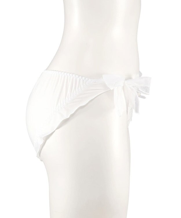 San-ai Resort（三愛水着楽園） エレガントコレクション【2505】デザインヒモショーツ ホワイト