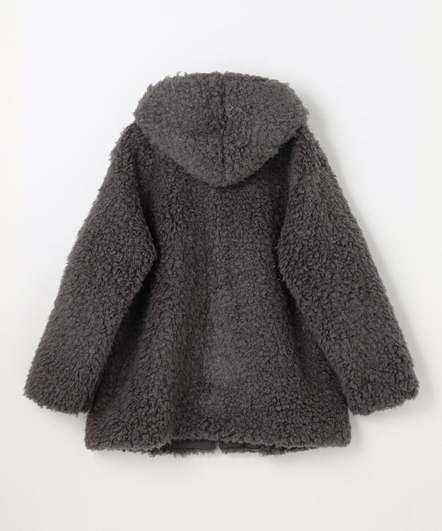 NAVE 【ReNAVE／UNISEX】プードルボア ジャケット チャコール系