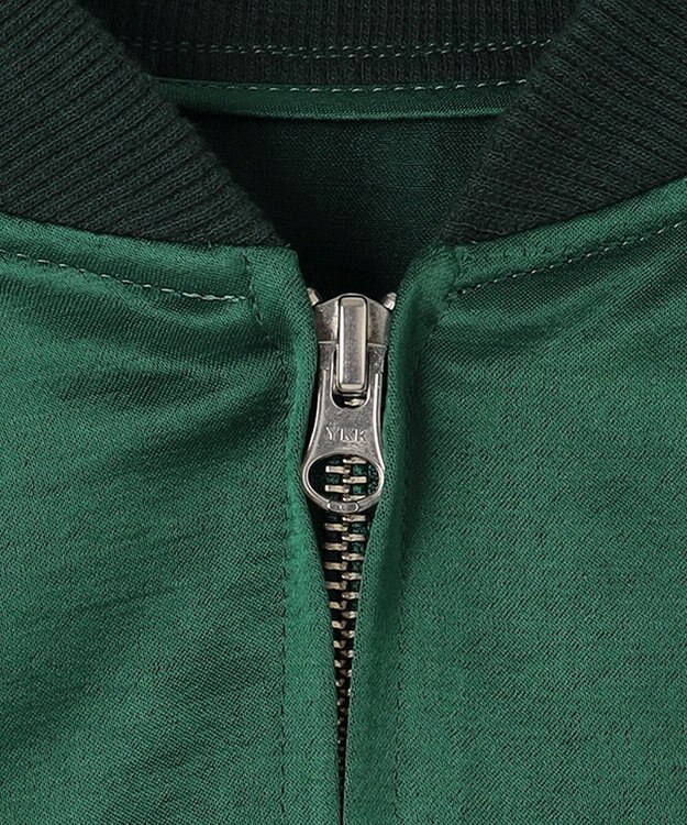 NAVE 【ReNAVE】タンブラーサテン ブルゾン グリーン系