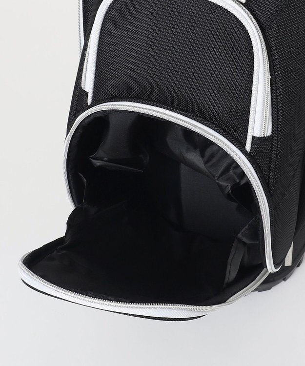 23区GOLF 待望の新デザイン登場！セルフスタンドバッグ内蔵キャディバッグ ブラック系