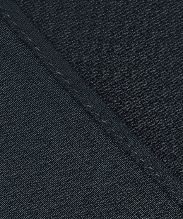 ICB 【洗える】 Back Satin Amunzen フリルブラウス パイングリーン系