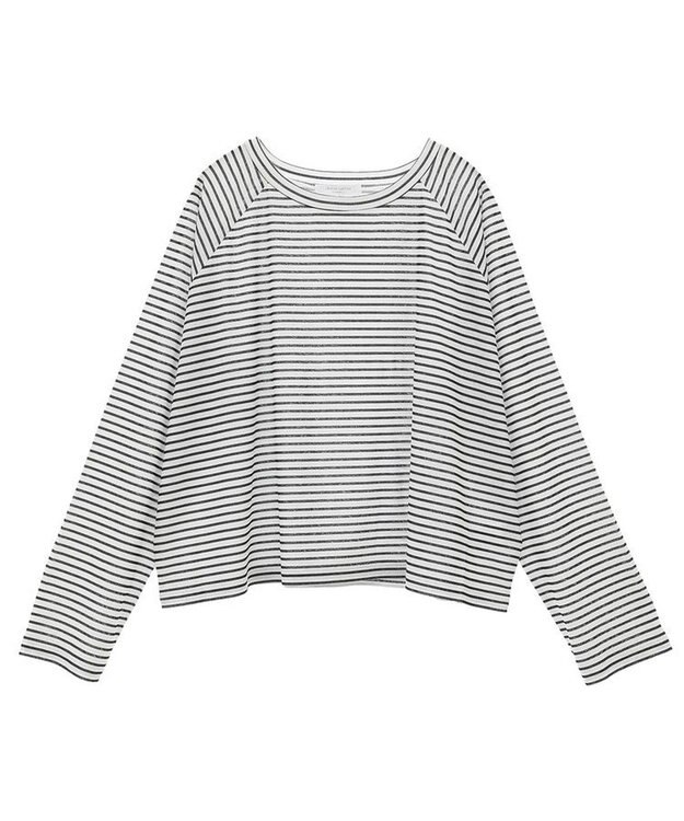 Green Parks シアークロップドプルオーバー Border