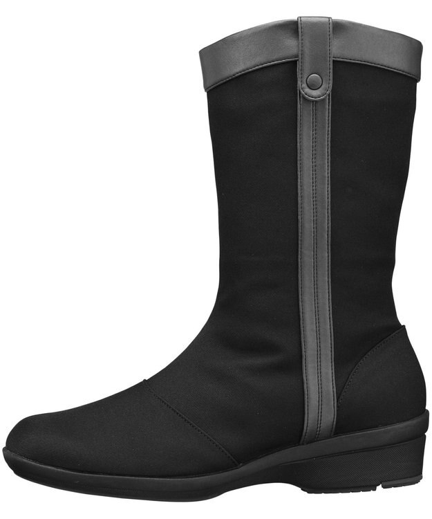 ASICS WALKING ペダラウォーキングシューズ 3E ヒール高3.5cm ブラック系