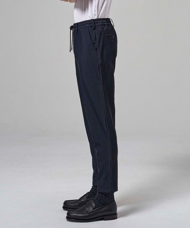 JOSEPH HOMME 【新素材】トリコードレーンストレッチ　ドロスト付テーパードパンツ / PEGG CONVERTIBLE ネイビー系