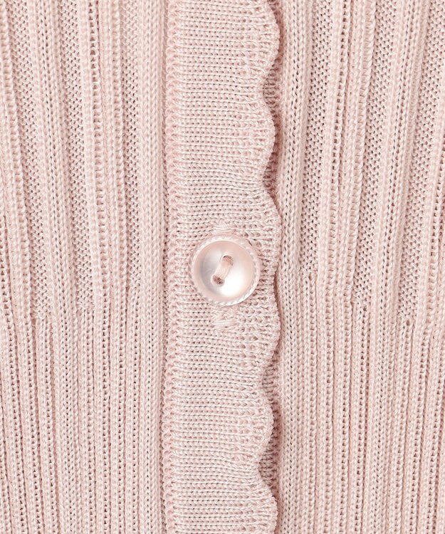 TOCCA EYELET AJISAI カーディガン ピンク系