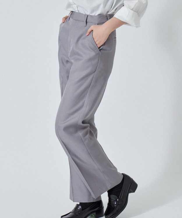 WEGO 【SCHOOL ITEM】スクールスリムスラックス グレー